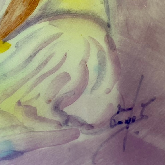 Modigliani Rare Rett's Syndrome 2014 Angel Plate EUC - Picture 4 of 8